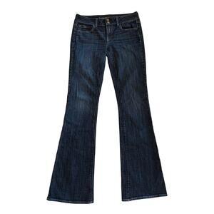 American Eagle Dark Blue Artist Stretch Flare Jeans